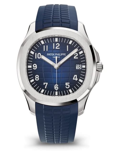 patek philippe aquanaut stainless steel rubber strap watch|philippe patek aquanaut price.